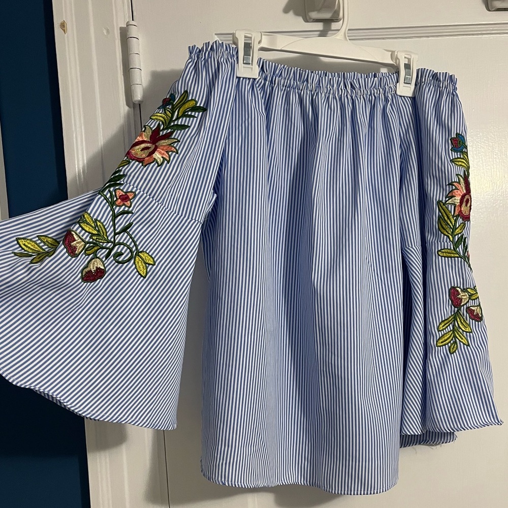 Off-Shoulder Blouse